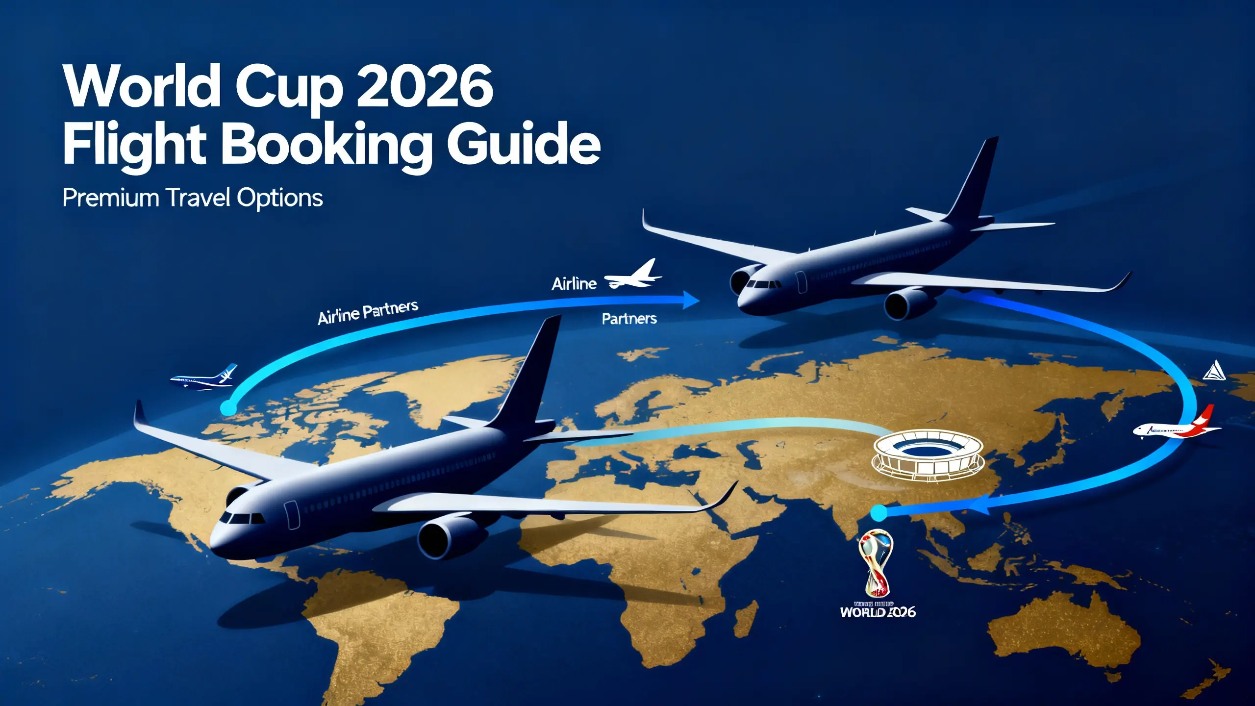 World Cup 2026 Flight Booking Guide: Routes, Airlines & Strategies