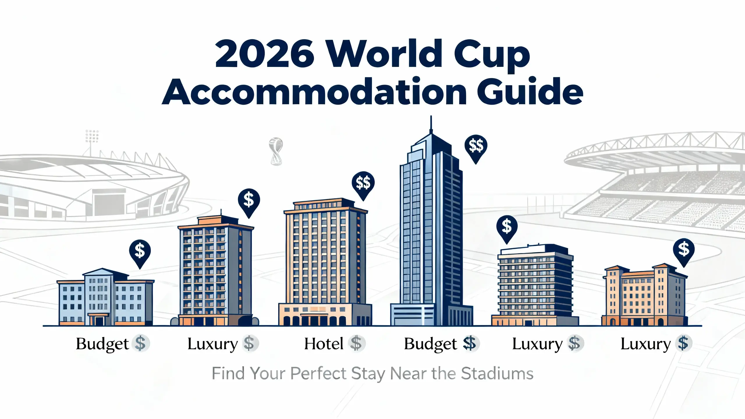 World Cup 2026 Accommodation Guide: Hotels & Hostels
